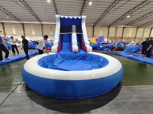 商業用水スライド 充電式 子供向け 屋外ゲーム 濡れ 乾燥 充電式 水スライド 水スプッシュプール