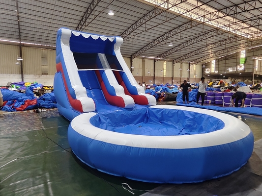 商業用水スライド 充電式 子供向け 屋外ゲーム 濡れ 乾燥 充電式 水スライド 水スプッシュプール