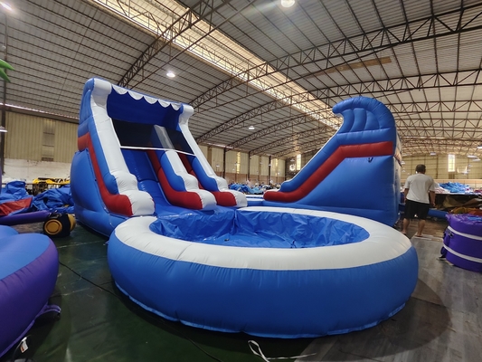 商業用水スライド 充電式 子供向け 屋外ゲーム 濡れ 乾燥 充電式 水スライド 水スプッシュプール