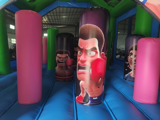 充電式戦場 大人 子供 トランポリン 公園 充電式グラディエーター ジョースト 戦闘ゲーム 跳ね返り城