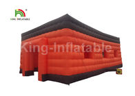 10 * 10m防火効力のあり、防水大型の赤く黒く膨脹可能なでき事のテント