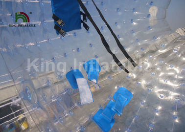 堅の空気透明な1.2m直径の転がりのための膨脹可能なZorbの球