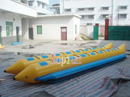 販売/二重線の管の夏刺激的な浜のスポーツ 16 人の膨脹可能なフライ フィッシングのボートのためのバナナ ボート
