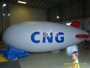 膨脹可能な広告の気球長く膨脹可能なヘリウムの軟式小型飛行船 0.2mm ポリ塩化ビニール 6 メートルの