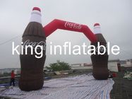 広告/膨脹可能な入口のアーチのためのコカ・コーラのびんの形の膨脹可能なアーチ