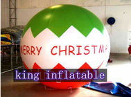 昇進のために膨脹可能な気球 3M の直径ポリ塩化ビニールを広告するクリスマス