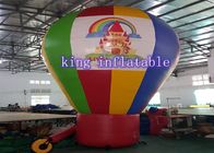 高く膨脹可能な広告 5 メートルは膨脹可能な気球の膨脹可能な気球を風船のようにふくらませます