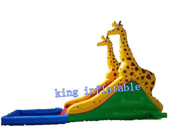 安全は Carambole 子供のための Inground のプールが付いている膨脹可能な水スライドを扱います