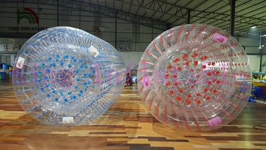 ポリ塩化ビニール/TPUの刺激的な夏水おもちゃ大人および子供のための膨脹可能な水ローラー