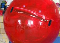 赤0.8mmポリ塩化ビニール/PTU 2mの直径の印刷を用いる膨脹可能なウォーク・オン水球