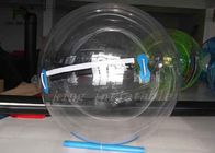 透明な家族の娯楽膨脹可能なウォーク・オン水球1.0mmのポリ塩化ビニール/PTUの球
