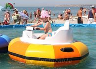 二重座席子供膨脹可能な水おもちゃポリ塩化ビニールの爆発注文の自動電気ドライブ膨脹可能なボート
