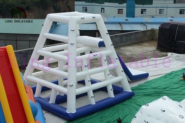 商業膨脹可能な水おもちゃの浮遊スライドのゲーム/水は海、湖のために滑ります