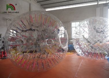 3m の密封される熱気によるプラトン PVC/TPU の文書が付いている巨大で赤い段階ダンスの球