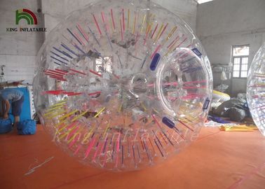 3m の密封される熱気によるプラトン PVC/TPU の文書が付いている巨大で赤い段階ダンスの球