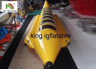 刺激的な水ゲームの 10 人のための膨脹可能なフライ フィッシングのボート/膨脹可能なバナナ ボート