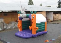 にんじんおよびウサギが付いている党によって使用される小さい子供の膨脹可能な跳躍の城4X4M