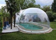 商業膨脹可能で透明な8mのプールのドーム カバー テント