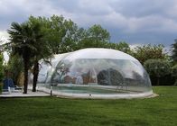 商業膨脹可能で透明な8mのプールのドーム カバー テント