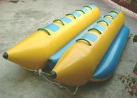 0.9mm ポリ塩化ビニールの防水シートの 6 人のための膨脹可能なフライ フィッシングのボート/バナナ ボートはゲームに水をまきます