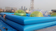 0.9 mm PVC Tarpaulin Inflatable Swimming Pools 1.3 m Pipe Diameter For Amusement