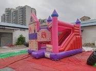 Themed Jumping Castle Bounce屋外の子供の膨脹可能な王女の家ポリ塩化ビニールの防水シート