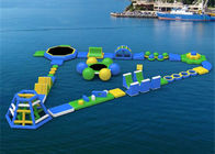 新しい設計巨大な浜の膨脹可能な水は湖浮遊水ゲームを駐車します