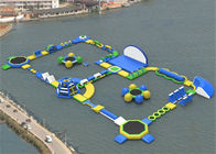 新しい設計巨大な浜の膨脹可能な水は湖浮遊水ゲームを駐車します