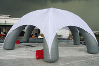 注文ポリ塩化ビニールのくもの広告のための白い印刷された屋根が付いている膨脹可能なでき事のテント