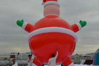 ドアの広告のための注文の巨大で膨脹可能なクリスマスのヘリウムの気球