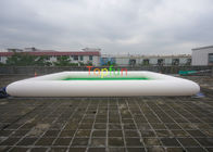 薄緑/白い色 7 x 7 m 膨脹可能な水プール、膨脹可能なプール 0.65