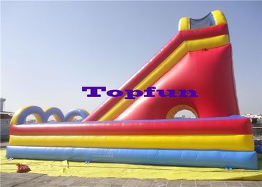 大型の正方形の膨脹可能なスライドのモールの広告の娯楽スライド