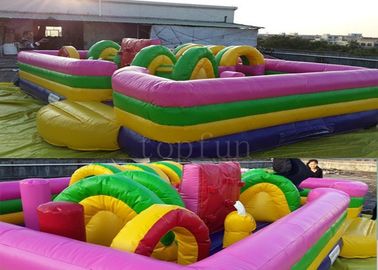 プラトン ポリ塩化ビニールの防水シート、子供のための膨脹可能な遊園地の障害ゲーム
