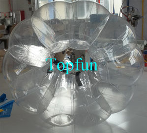 1.0mm ポリ塩化ビニール/TPU 1.2m の直径の花弁を搭載する注文のおもちゃの膨脹可能で豊富な球は形づきます