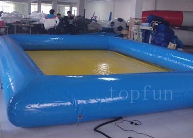 Sqaure 柔らかいポリ塩化ビニールの防水シート家族のための膨脹可能な水プールは使用しましたり/子供/大人