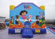 コンボ膨脹可能な Dora の家の警備員賃貸料/賃借りのための商業跳躍の城