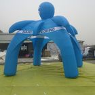 青いドームの Exhibiton/広告のための膨脹可能なテントのくもの形