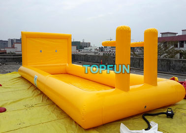 バスケットボール フレームの膨脹可能なプール ハンドルのボートのための 10 x 4m 次元