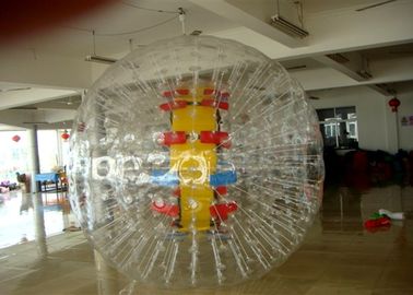 大人0.9 mmポリ塩化ビニールの遊園地のための透明なUnti冷たさ水Zorbingの球