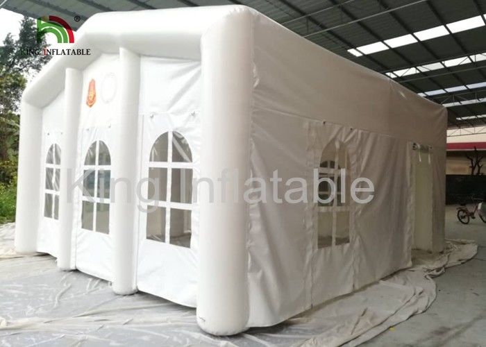 病院の軍隊の使用のための屋外の白6X5mの膨脹可能なでき事のテントGurantee 2年の