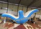Exciting 0.9mm PVC Blue / White Fly Bird Seesaw Inflatable Water Toy For Water Park