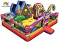 Candy Theme PVC Blow Up Bouncy Castle Colorful And Amazing Design For Kids